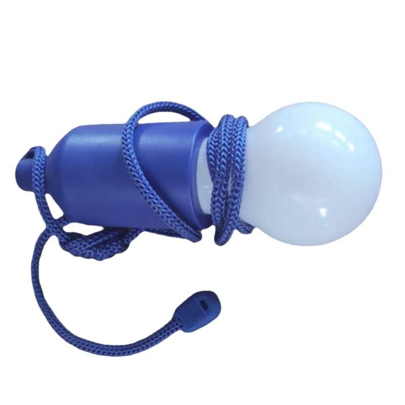 Red Blue Green Black White Orange Yellow Pink Pull Cord Camping Light Led Outdoor Camp Lamp