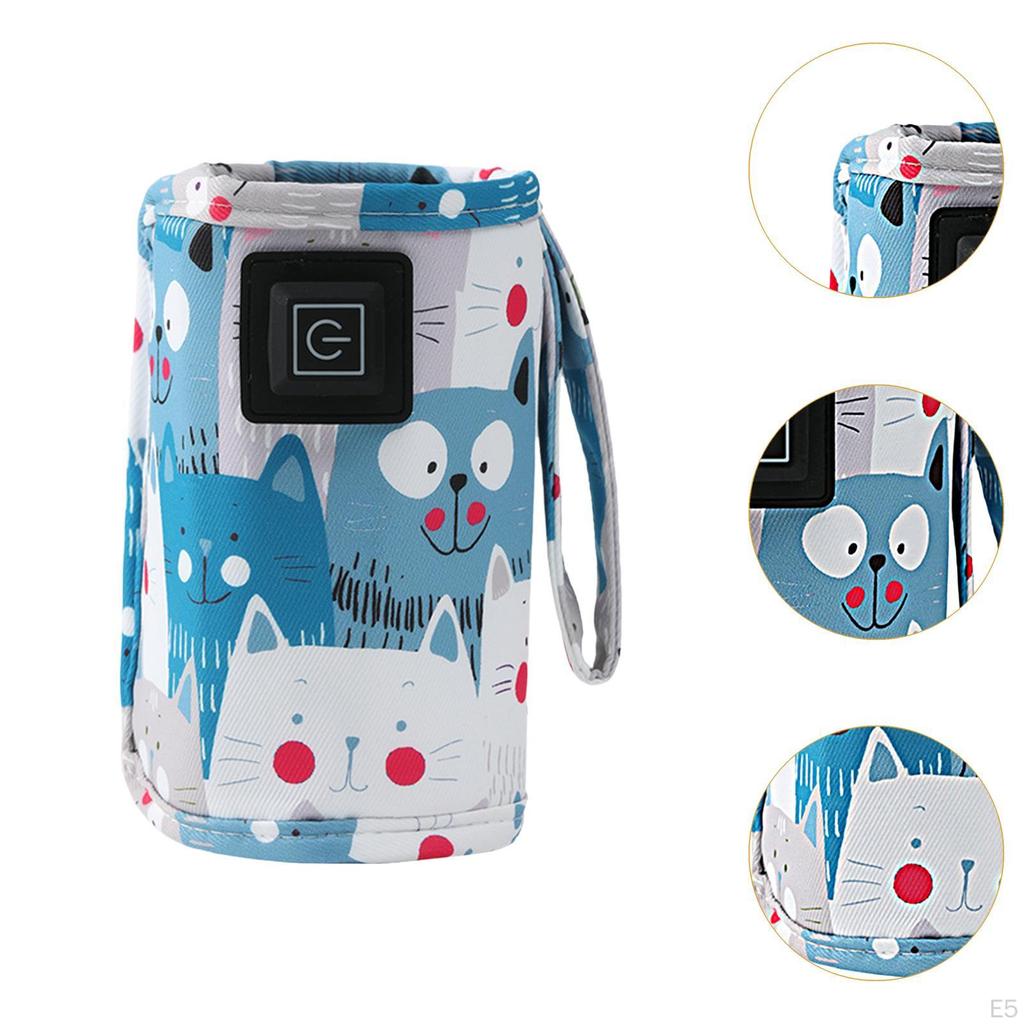 USB Babyflaschenwärmer Schnelles Erhitzen Tasche Tragbar für Auto Reisen Outdoor