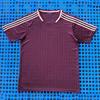 Mens Retro Football Jersey Short Sleeve T-Shirt Bamboo Fiber Breathable Sportswear Soccer Basketball Volleyball