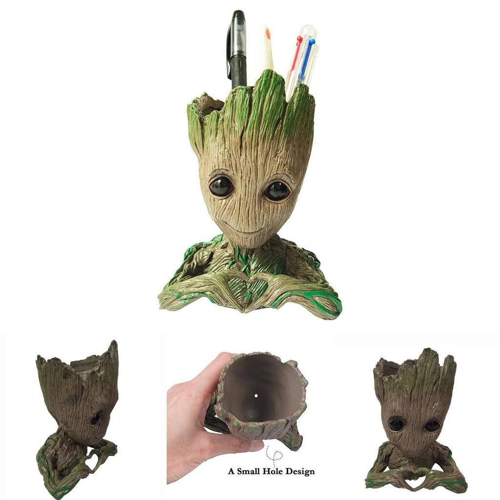 Guardians The Of Galaxy Groot Flowerpot Pen Pot Pencil Vase Tree Man Gift Figure