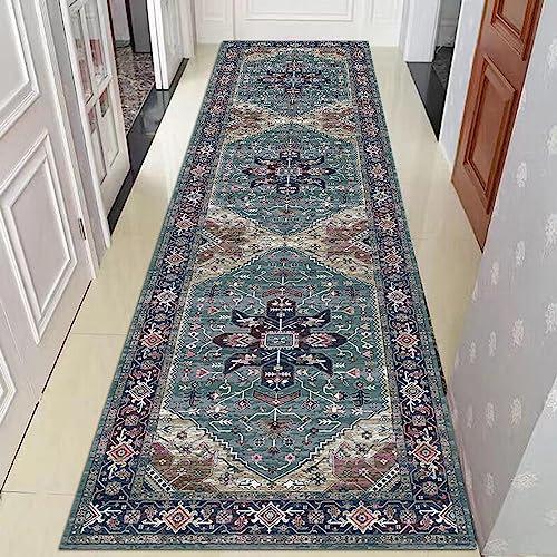 Home Living Room Hallway Persian Style Carpet Hallway Foyer Home Washable Entrance Carpet