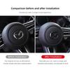 2025 Hot Mazdaspeed Car Steering Wheel Trim Label Sticker Auto Accessories For Mazda 2 3 6 5 Atenza CX3 CX5 MX5 CX7 Axela CX30 C