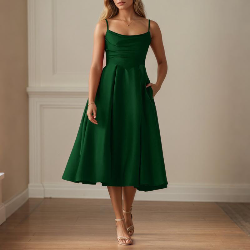 

ZANZEA Women Casual Party-Ready Cowl Neck Slip Dress L