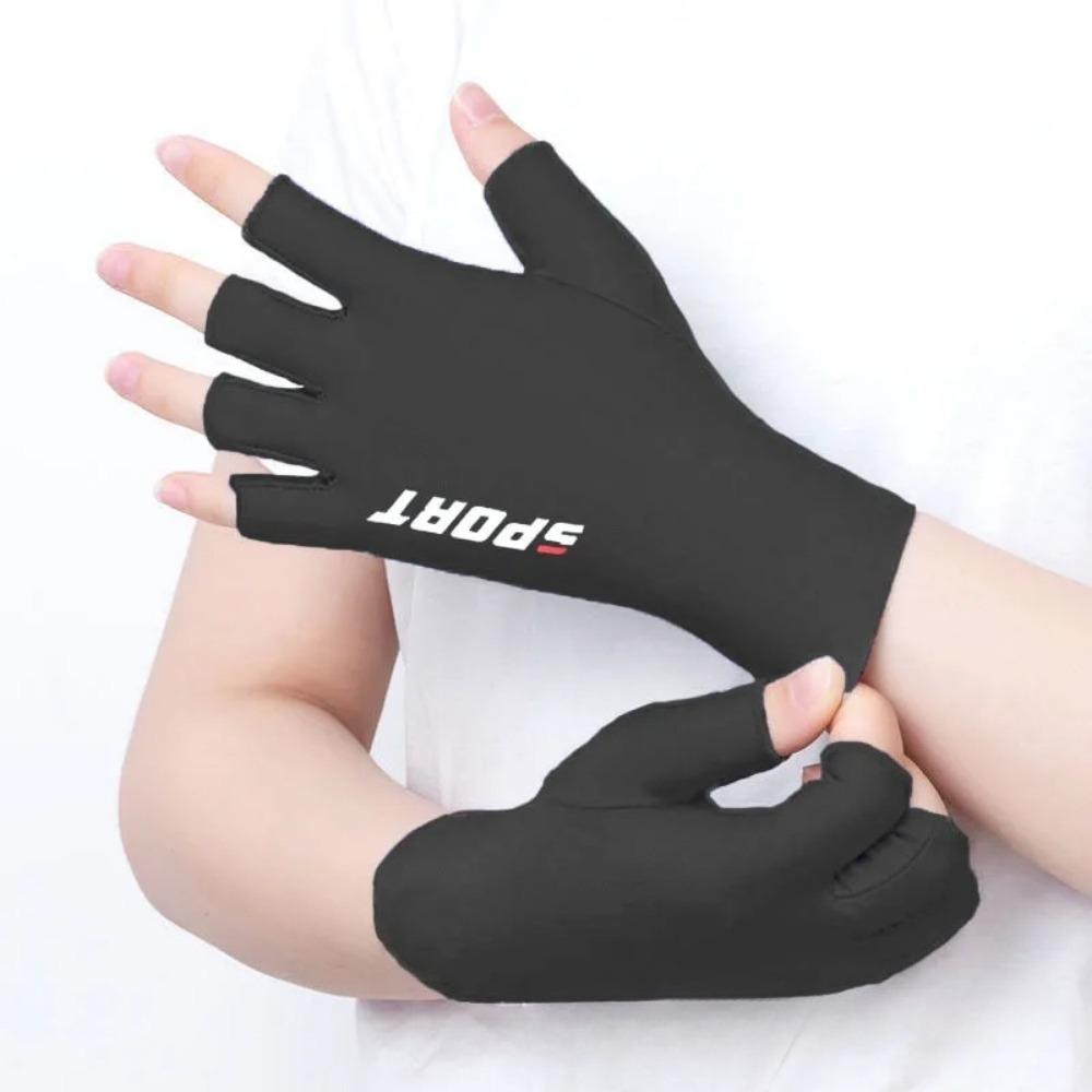 1 Pair Outdoor Sport Fishing Gloves Touch Screen Thin Anti Uv Protective Gear Motorcycle Racing Gloves Ice Slip Breathable