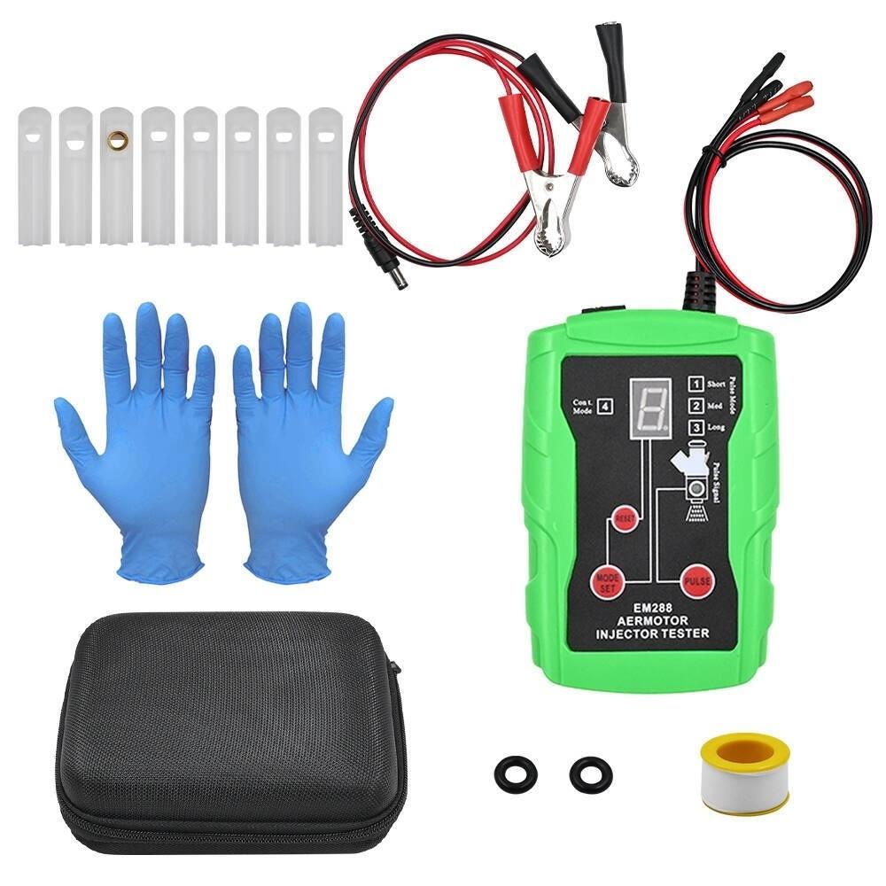 Multi Pulse Mode Fuel Injector Cleaner LED Display Injector Cleaning Tool  Fuel System Maintenance