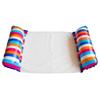 Tumbona Flotante Inflable Plegable Transfronteriza con Respaldo y Malla