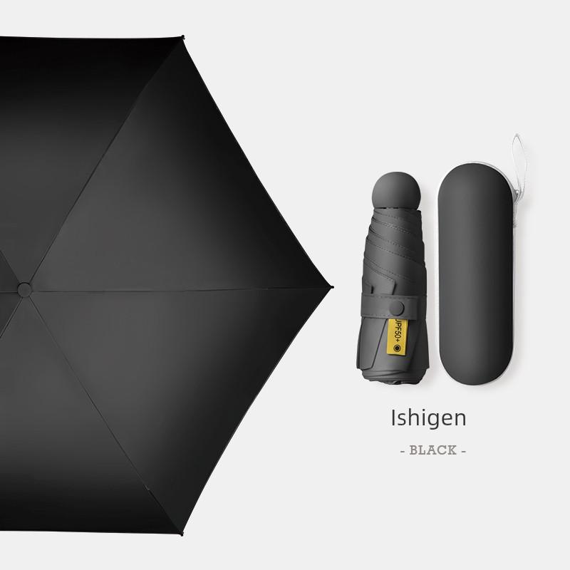 Capsule Sun Umbrella, Uv Protection, Sunshade, Dual-Use for Sun and Rain, Compact, Portable, Pocket-Sized, Mini for Women, 50% Off Fold