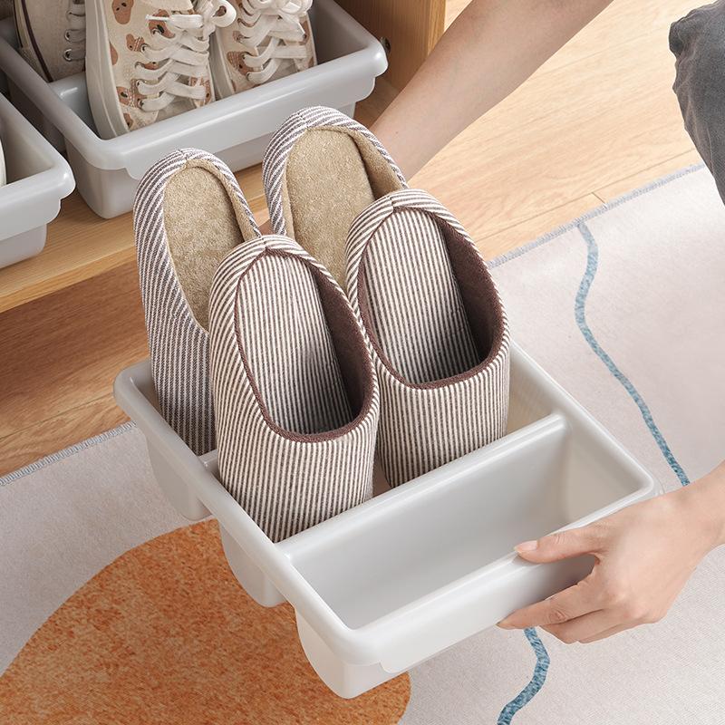 M-shaped Shoe RackSmall Storage Room Storage Box A Layering Storage Wonder