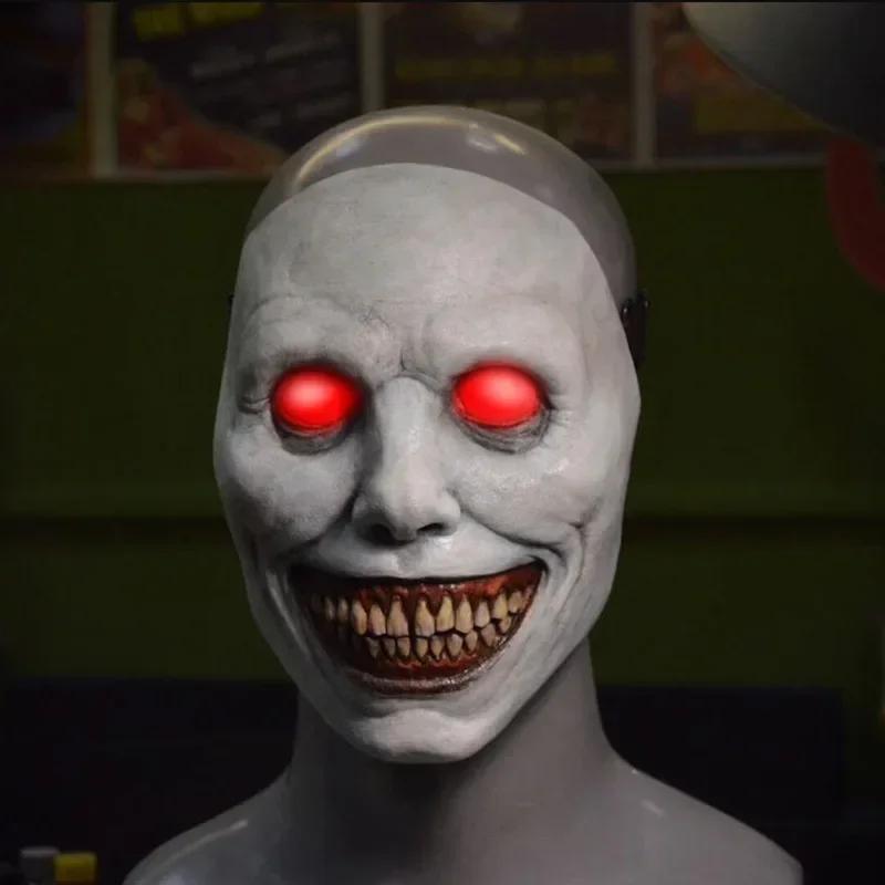 Creepy Halloween Mask Smiling Demons Horror Face Masks The Evil Cosplay Props Party Masquerade Halloween Mask Clothing Accessor