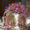 2Pcs Plastic Eucalyptus Fake Plant Decor Daisy Artificial Flowers Hanging Vines For Wedding Arch Home Garden Wall Decoration