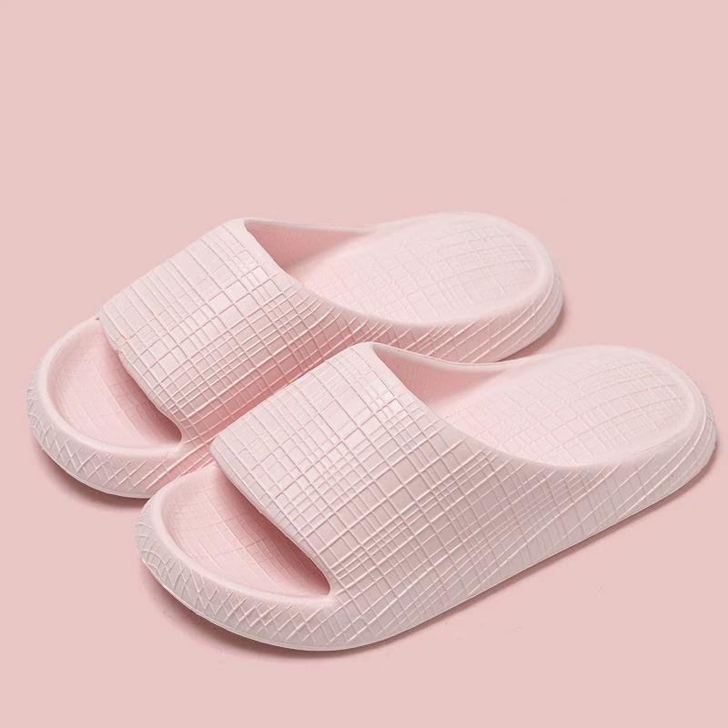 

2026 New Style Non-slip Outdoor Slippers For Home And Indoor Bathroom Couples Sandals And Summer Lightweight Slippers 36 розовый
