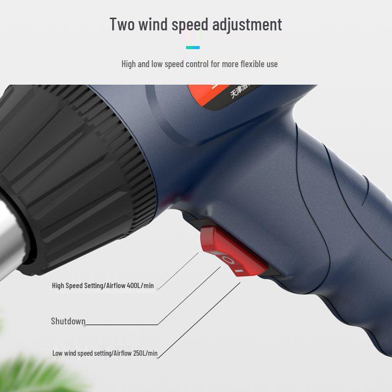 750W Adjustable Temperature High Power Plastic Welding Hot Air Gun for Car Bumpers