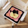 Cute 40x40cm Chair Cushion Imitation Cashmere Anti-slip Seat Cushion Winter Warm Breathable Kitchen Chair Pad Dining Chair