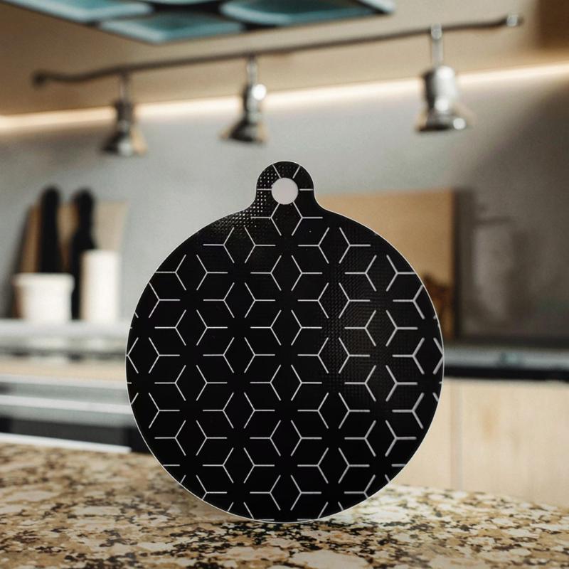 2/4Pcs Silicone Induction Cooktop Mat Fireproof Spill Proof Heat Resistant Pad for Home Kitchen Baking Cooking