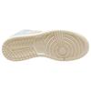 Buty sportowe Air Jordan 1 Mid SE GS z falowanym brzegiem dla dzieci zielono-biało-różowe Oxford DZ5361-100