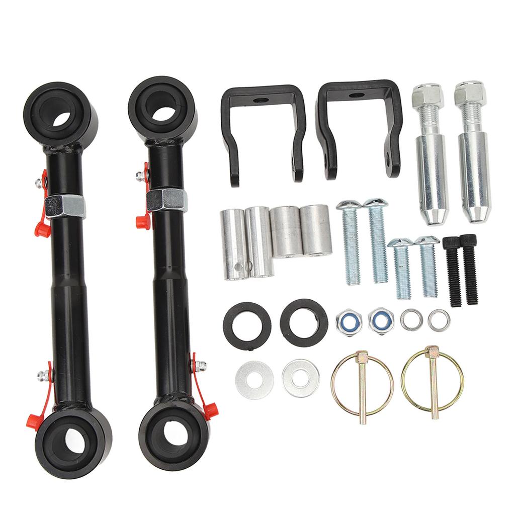 Front Swaybar Quicker Disconnect System Adjustable Swaybar Disconnect for Wrangler TJ JKS with 2.5in To 6in Lifts