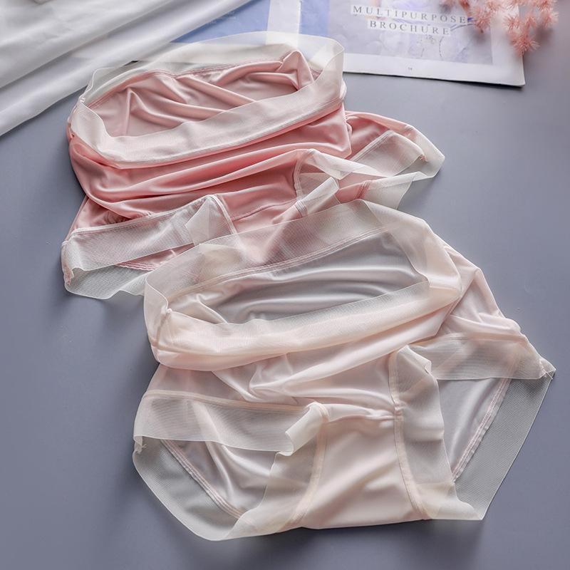 Høy midje sømløst undertøy dame truser sexy briefs underbukser is silke truser for damer undertøy