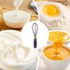 Silicone Whisk For Mixing Heat Resistant Egg Whisks Silicone Balloon Whisk Handle Beater Blender For Non-Stick Cookware Safe Non