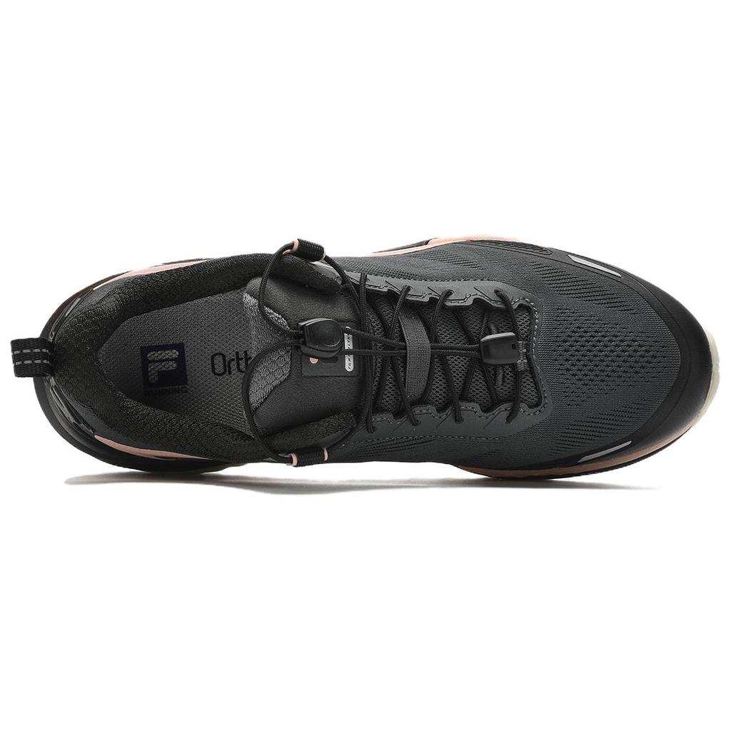 Fila SPD LYNX 2 Comfortable Versatile Non-Slip Durable Low-Top Running Shoes Women Sneaker Shadow-Gray Black A12W411206FDA