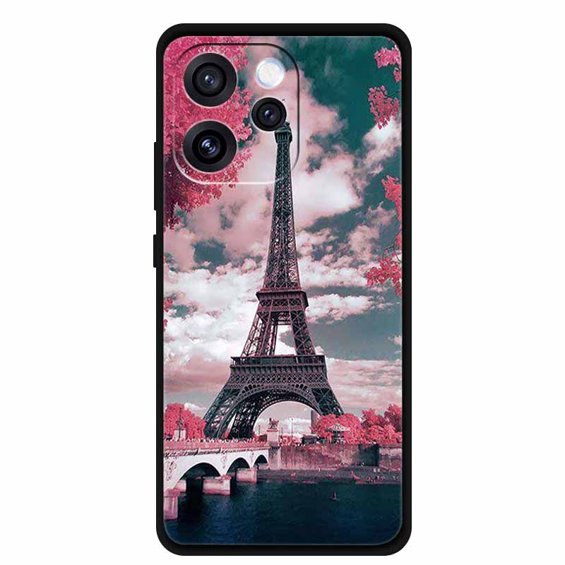 Phone Case for Oppo Reno15 Soft TPU Silicone Cover for OPPO PLW110 6.32" Black Case For Oppo Reno 15 5G Fashion Cool Coque Shell