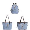 Hello Kitty Leopard Pattern Pu Backpack With Vintage Design And Spacious Storage For Casual Outings