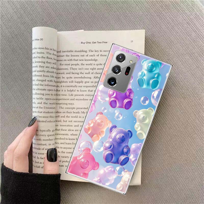 

Gummy Bears Phone Case for Samsung A17 A37 A57 A54 A14 A24 A34 A07 A04S A02S A12 A22 A32 A52S A16 A26 A36 A56 A72 Galaxy Note 20 Samsung A06