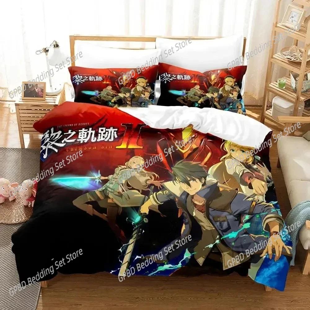 Comforter Anime The Legend Of Heroes Bedding Set Bedroom Soft Modern S Comefortable Kids And