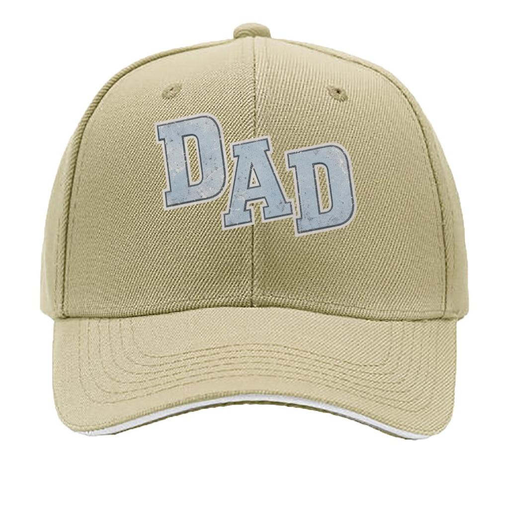 Vintage Dad Lettering Graphic Variat Sandwich Baseball Cap Sun Cap Outdoor Workouts Hat