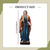 Old Men Statue Sculpture Catholic Decor Indoor Decoration Home Carpenter Craftsmen Resin