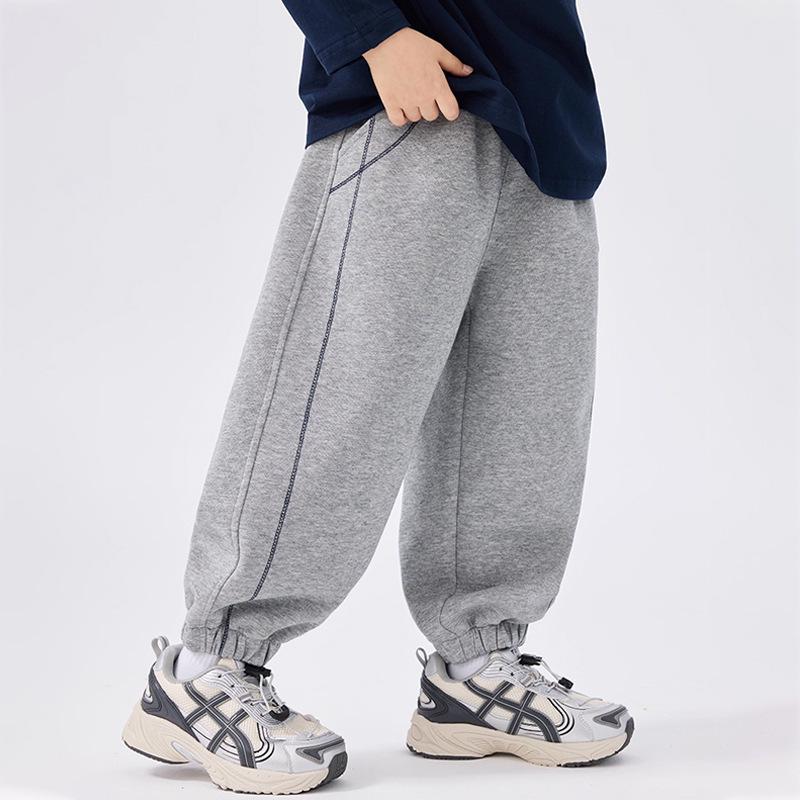 2026 Jungen Frühjahrs- und Herbst-Sweatpants mit lockerem Schnitt - Sportbekleidung für ältere Kinder