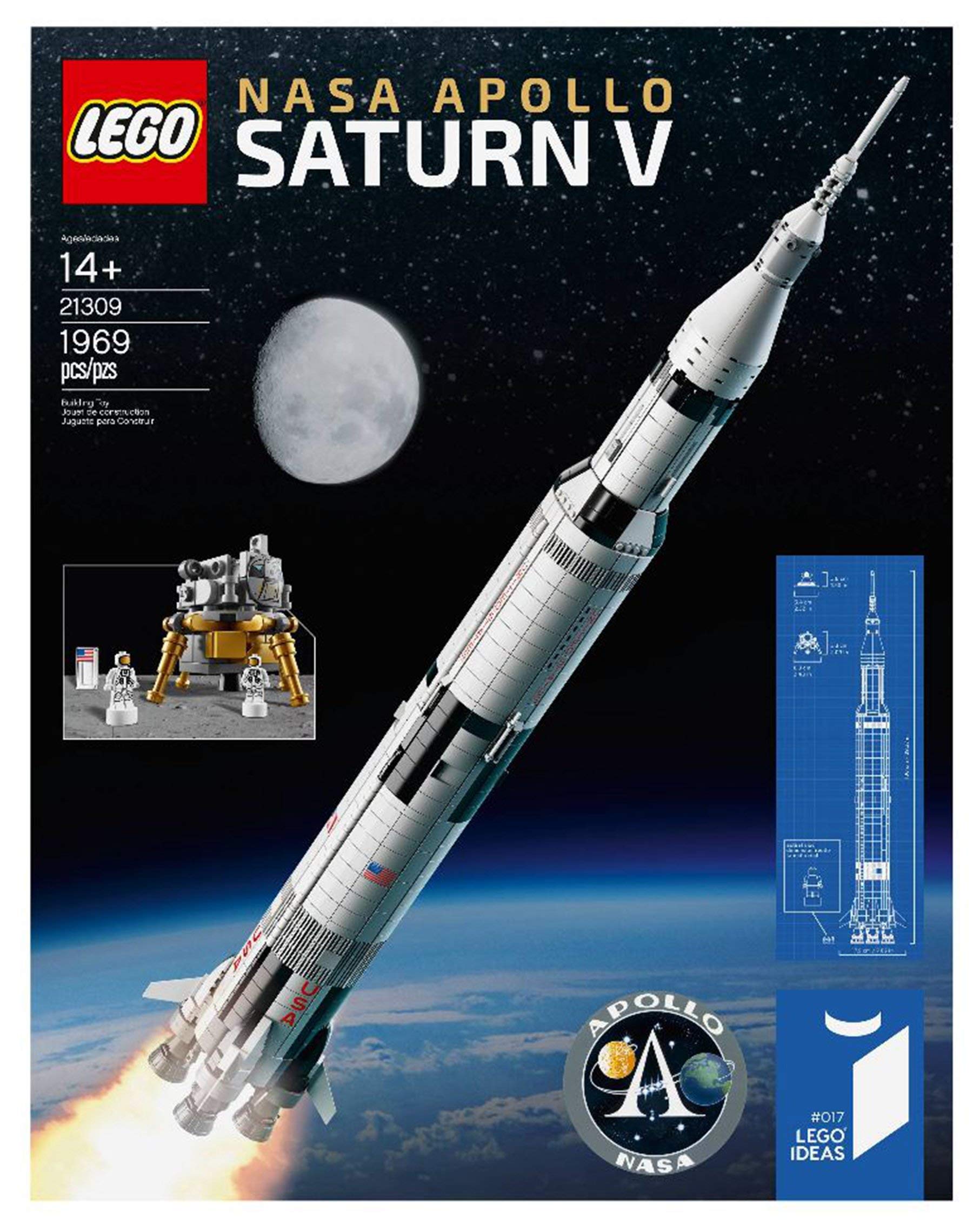 

LEGO 2017 21309 - Ideas NASA Apollo Saturn V Set