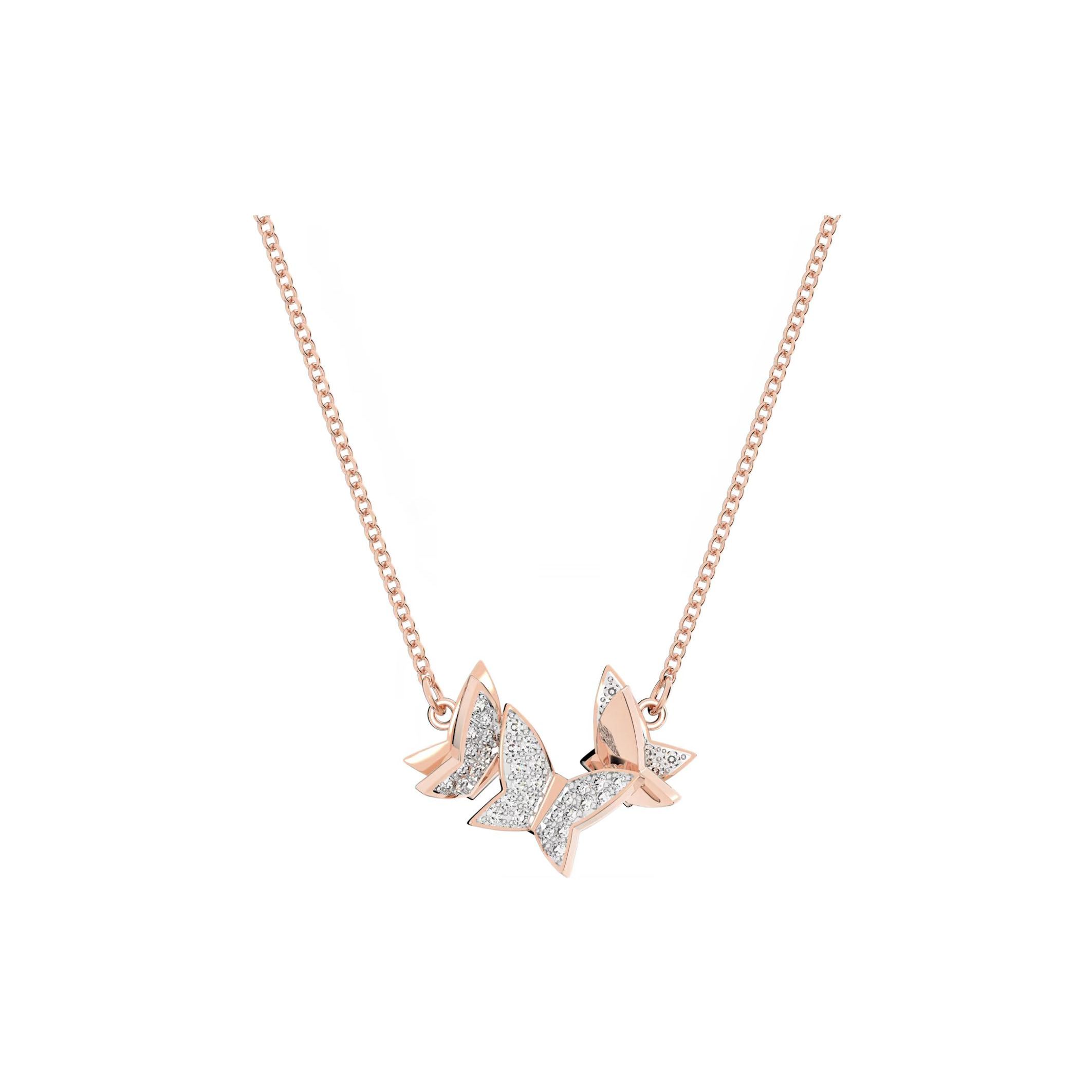 

Swarovski Lilia Butterfly Necklace Women necklace 5636422 Box (Random Color)