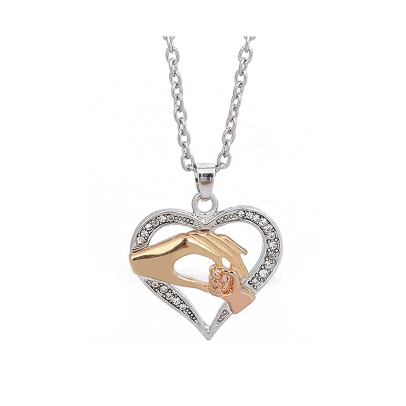 

Женское ожерелье с отделкой, ожерелье для мамы и ребенка, подарок на день матери, ожерелье с именем, женские персонализированные украшения белый