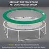 12FT Trampoline Spring Cover, Plastic Trampoline Pad Replacement Safety Guard, Green