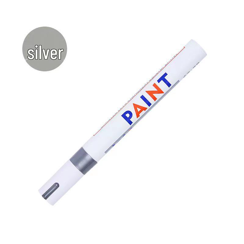 Sada 12 barevných popisovačů: Pneumatika, Auto retušování, Helma, Bílé a barevné značení pro DIY projekty