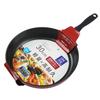Pearl Metal 30cm Frying Pan with Wide Base, Marble Coating, Passed 1 Million Abrasion Resistance Test, Induction Cooktop Compatible, Gas Stove