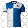 2026-27 CE Sabadell Home and Away Jerseys, T-shirts with Digital Printing Patterns, Sports Breathable Short Sleeves Unisex