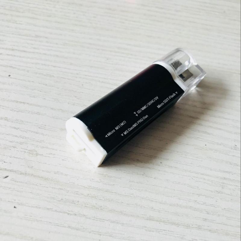 Portable All in1 USB Memory Card Reader For SDTF MicroSDHC MS Memory Sticks