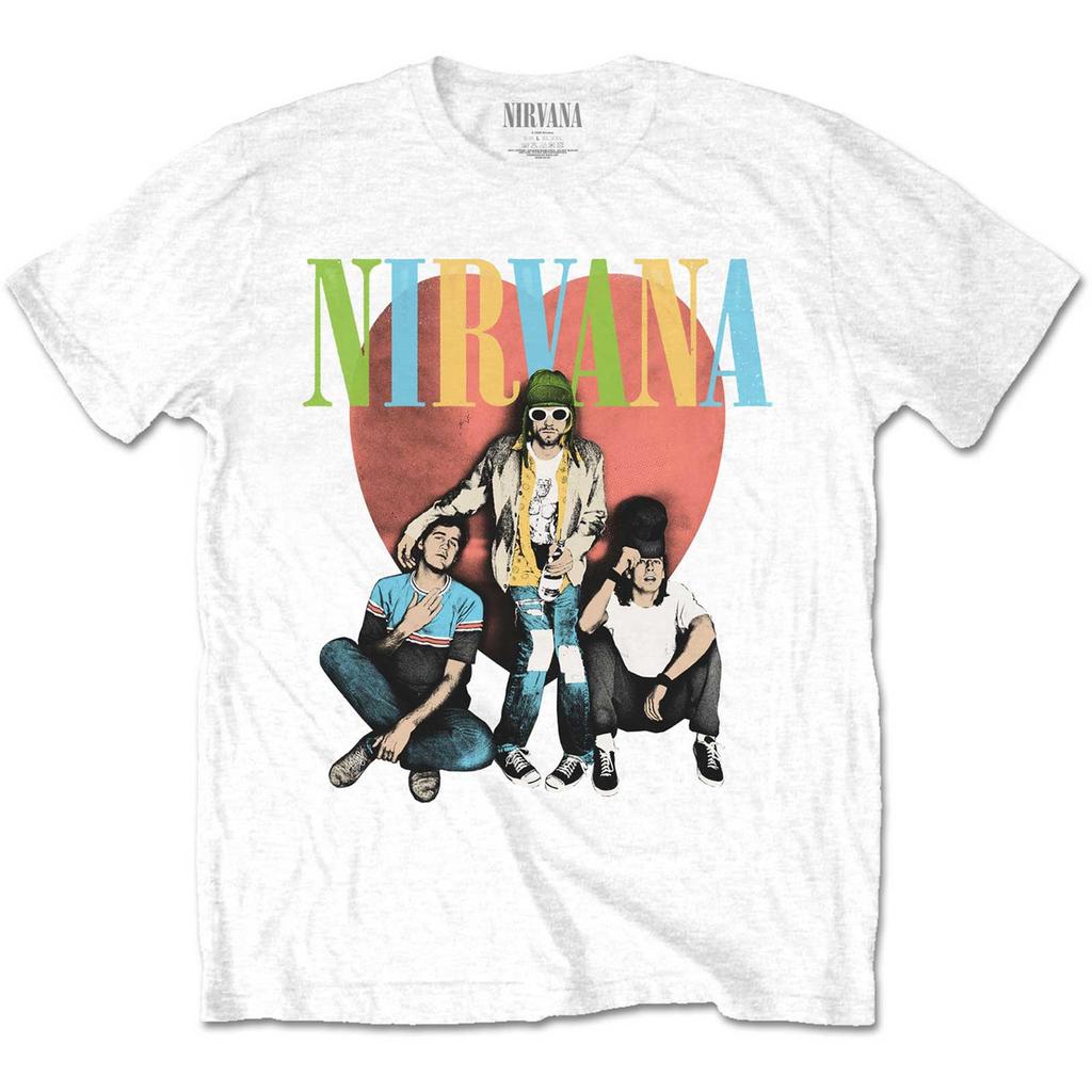 Band Nirvana graphics 100cotton unisex shirt 2026 Summer New Oneck Unisex Y2k Short Sleeve Retro rock commemorate Tshirt fan gift