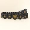 Wide Side Love Heart Patchwork Waist Y2k Rivet Waist Belt Street Style Cowgirl Waist Belt  Party
