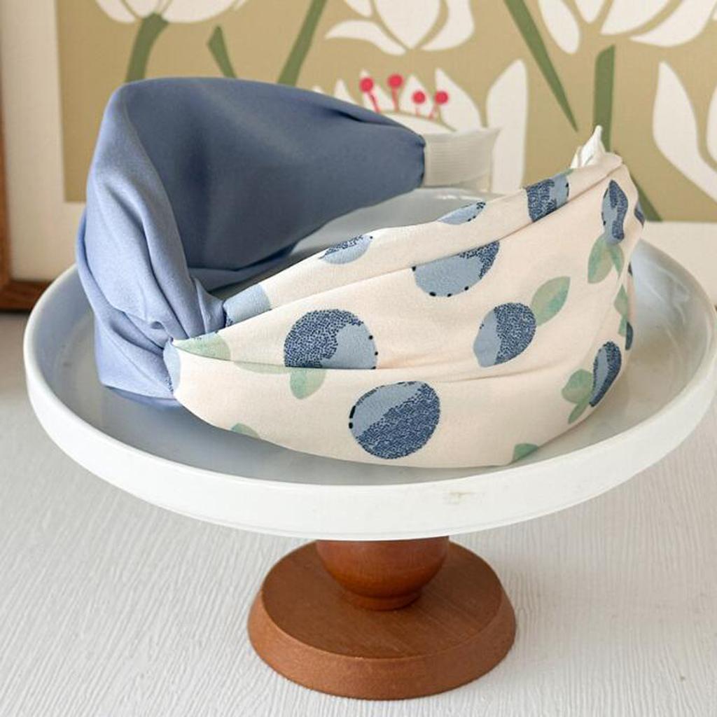 PROLY New Fashion Hairband For Women Wide Side Point Headband Patchwork Headwear Autumn Winter Hair Accessories