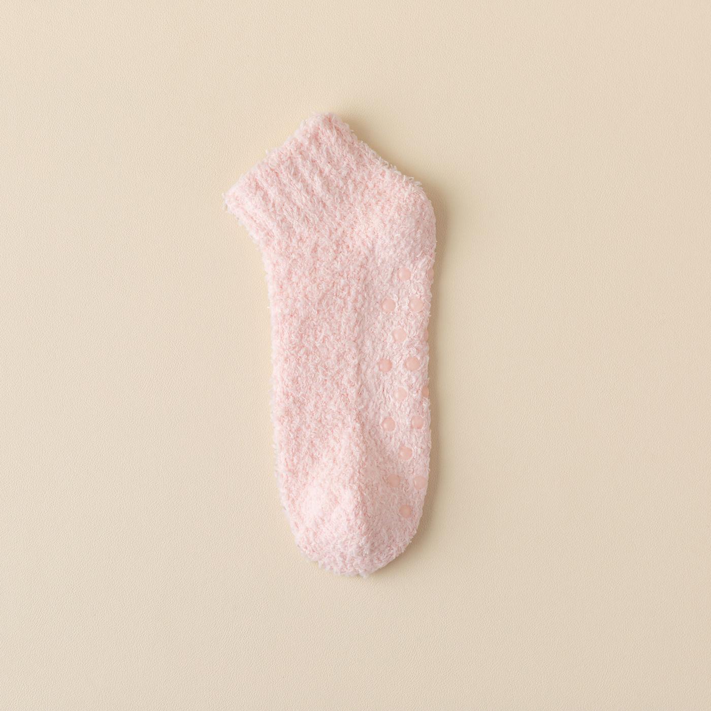 

1/10 пар Осенне-зимние теплые носки для пола из кораллового флиса Домашние Милые Сладкие Женские Плюс Флисовые носки One size розовый