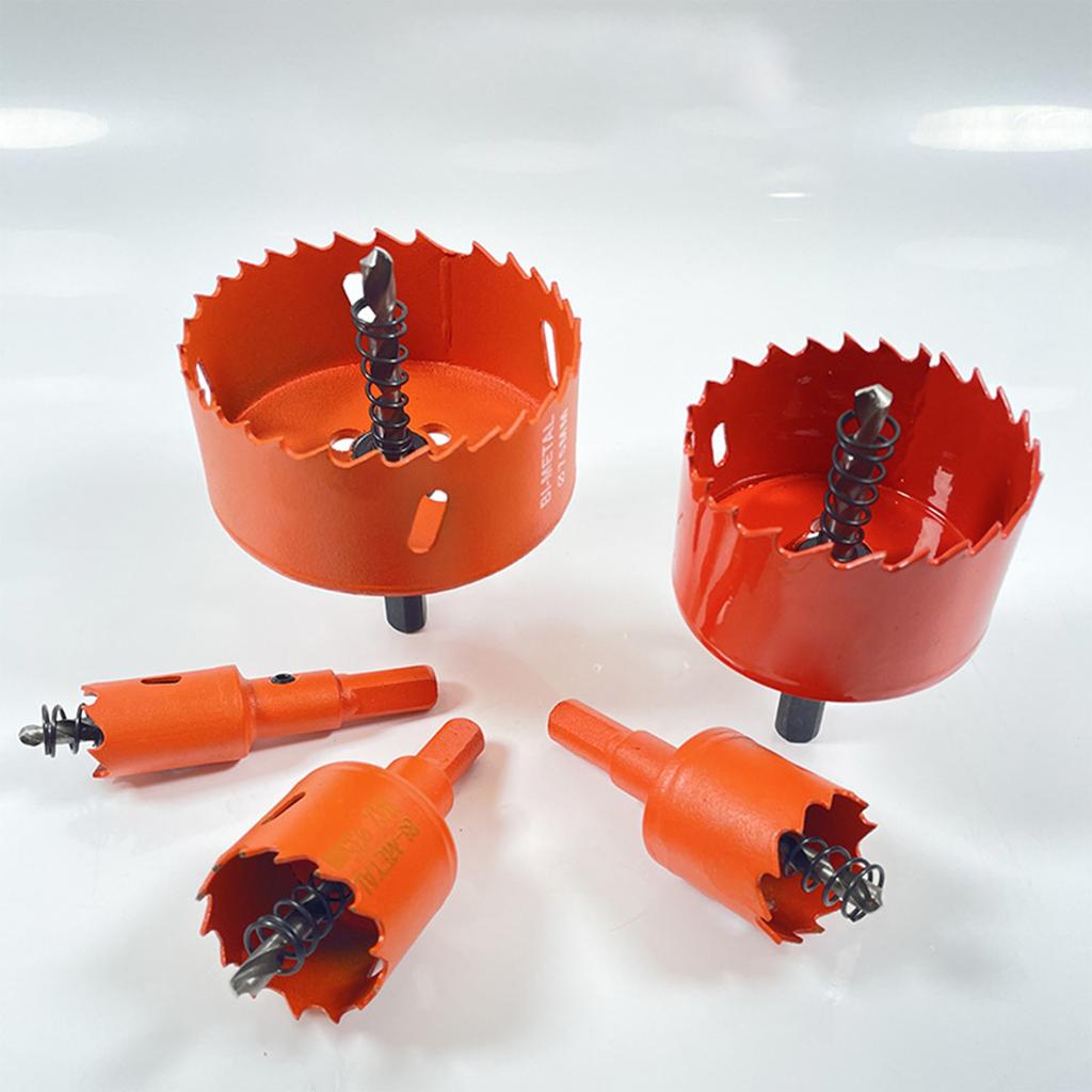 Hole Saw with Arbor for Metal Wood and Plastic Cutting 220mm 250mm Bi-Metal Hole Cutter Drilling Tool