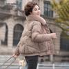 SNOWFLYING Women's Fox Fur Collar Hooded Duck Down Jacket