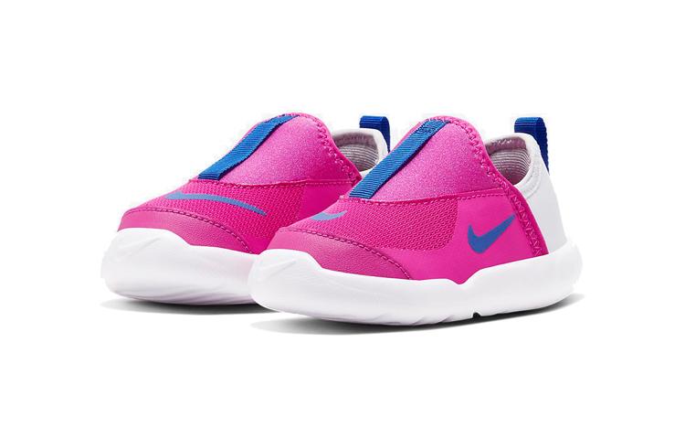 Nike Lil' Swoosh Low Top Toddler Shoes Gray Pink Infant And Toddler AQ3113-605