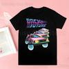 Back To The Future Delorean T-shirts Men Summer Graphic Tees Funny Shirts For Man Tshirts Crew Neck Harajuku Tops