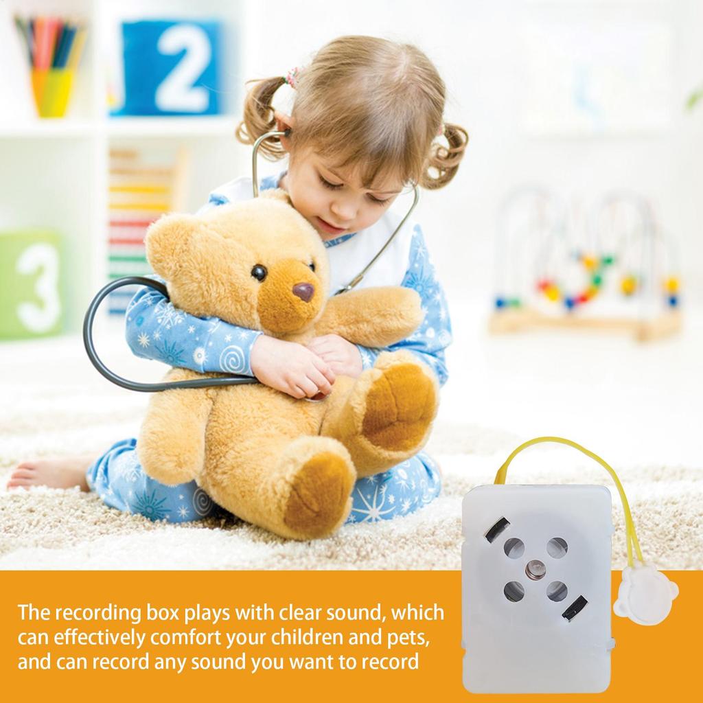 Voice Box For Stuffed Animal Recordable Sound Module Voice Message Recorder Battery Powered Stuffed Animal Sound Recorder With