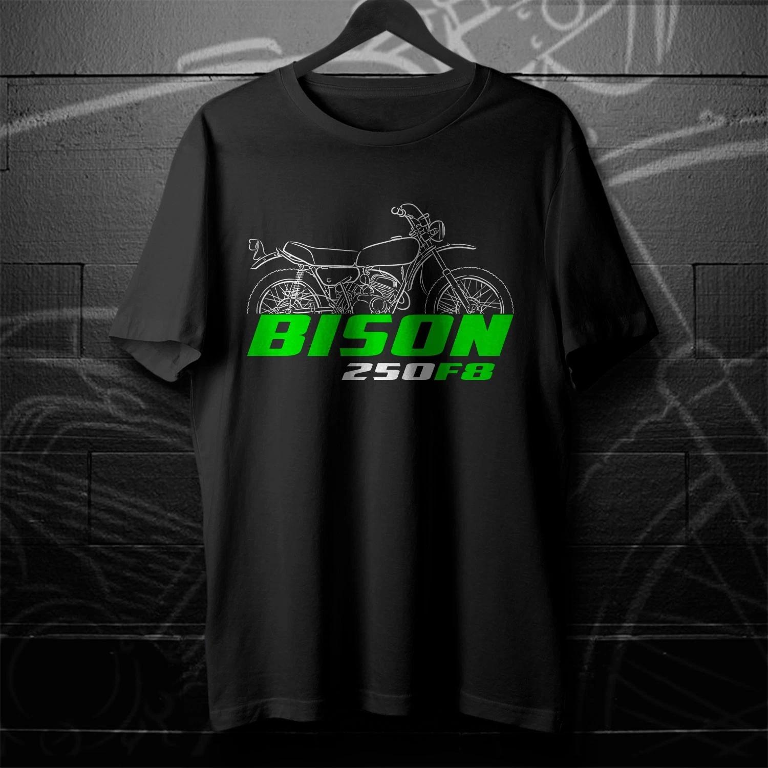 For Kawasaki 250 F8 Bison 1971-1972 fans - Motorcycle T shirt M