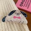 Piggy Cat Acetate Hair Clip Acetic Acid Puppy Grab Clip Sweet Dinosaur Hair Claw  Hair Accessories