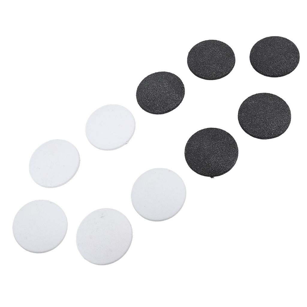 10PCS Electric Foot Grinder Heads Callus Remover Sanding Disc Exfoliating Sandpaper Disk Black Offwhite